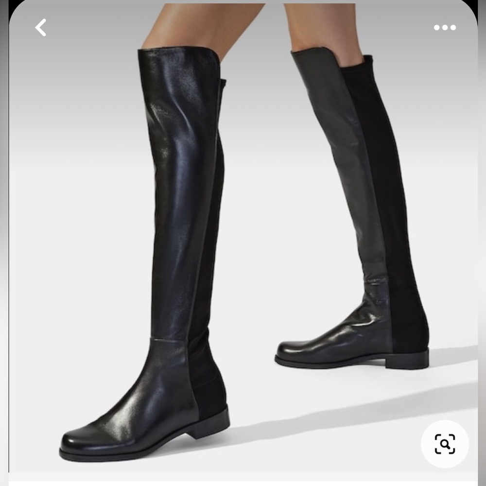 New Nine West 50/50 leather Over Knee Boots